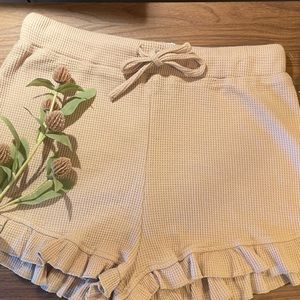 Princess Polly Wild Dreams shorts waffle cotton shorts size 6